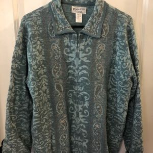 Pendleton zip up Sweater